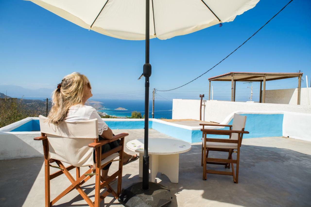Villa Splendid Sea View Mirsini  Exterior foto