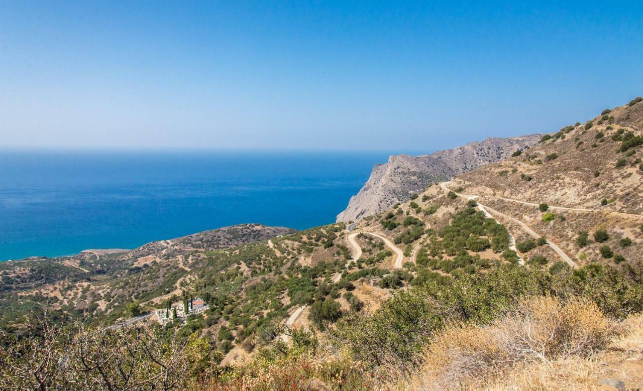 Villa Splendid Sea View Mirsini  Exterior foto